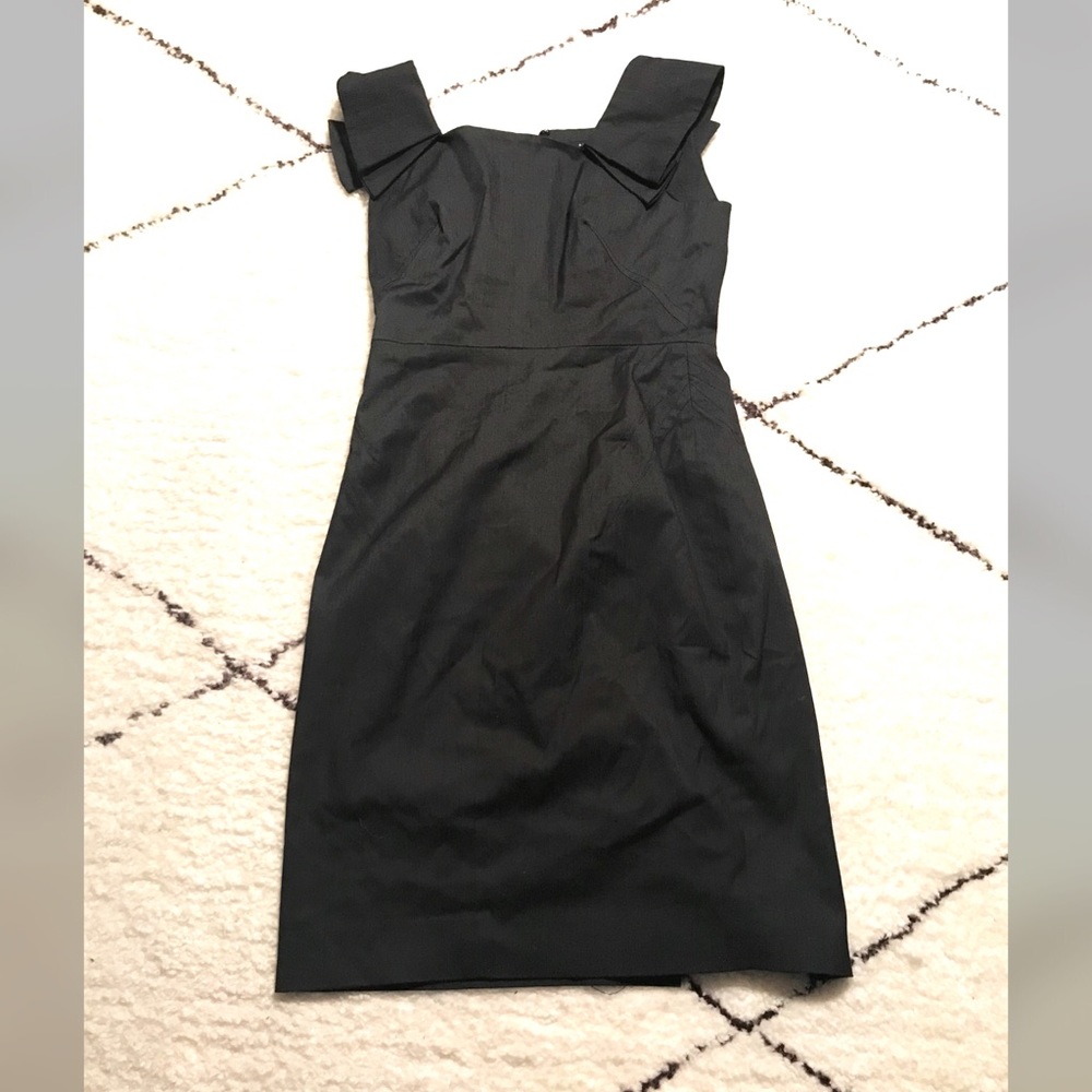 LIKE NEW grey Banana Republic work dress